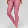 High-Waist Airlift Legging – Pink Wild Rose