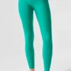 High-Waist Airlift Legging - Spruce Green