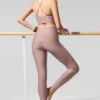 High-Waist Airlift Legging - Taupe