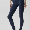 High-Waist Airlift Legging van topkwaliteit – marineblauw