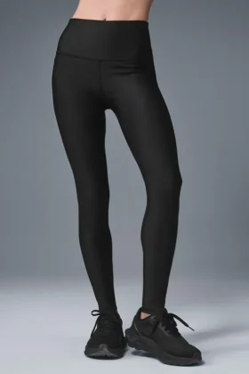 High-Waist Airlift Legging – Zwart