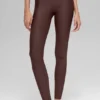 High-Waist Airlift strakke legging - Brownstone