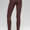 High-Waist Airlift strakke legging - Brownstone
