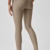 High-Waist Airlift strakke legging - Gravel
