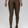 High-Waist Airlift Suit Up Leggings - Espresso