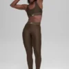 High-Waist Airlift Suit Up Leggings - Espresso
