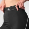 High-Waist Airlift Suit Up Leggings - Zwart/Wit