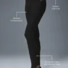 High-Waist Alosoft Lounge Legging – Zwart