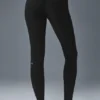 High-Waist Alosoft Lounge Legging – Zwart