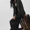 High-Waist Dreamscape-broek (Regular) - Zwart