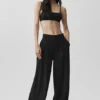High-Waist Dreamscape-broek (Regular) - Zwart