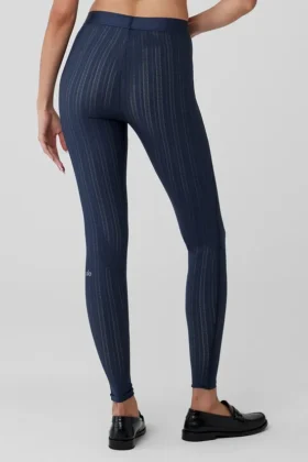 High-Waist Euphoria Leggings – Navy