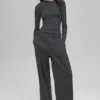 High-Waist Joggingbroek - Anthracite