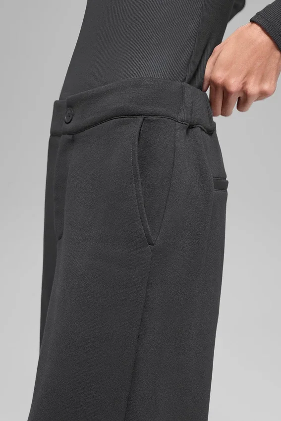 High-Waist Joggingbroek - Anthracite