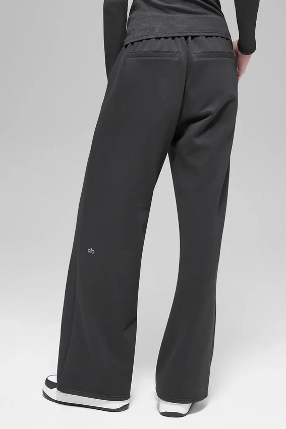 High-Waist Joggingbroek - Anthracite