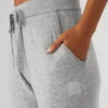 High-Waist kasjmier Jet Set-broek - Dove Grey Heather