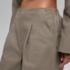 High-Waist Main Character Wide Leg Trouser – Light Cocoa