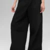 High-Waist Main Character Wide Leg Trouser - Zwart