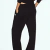 High-Waist Northstar Straight Leg Pant – Zwart