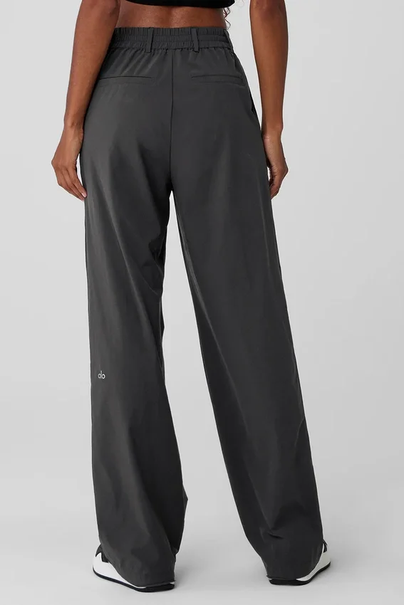 High-Waist Pursuit Trouser - Antraciet