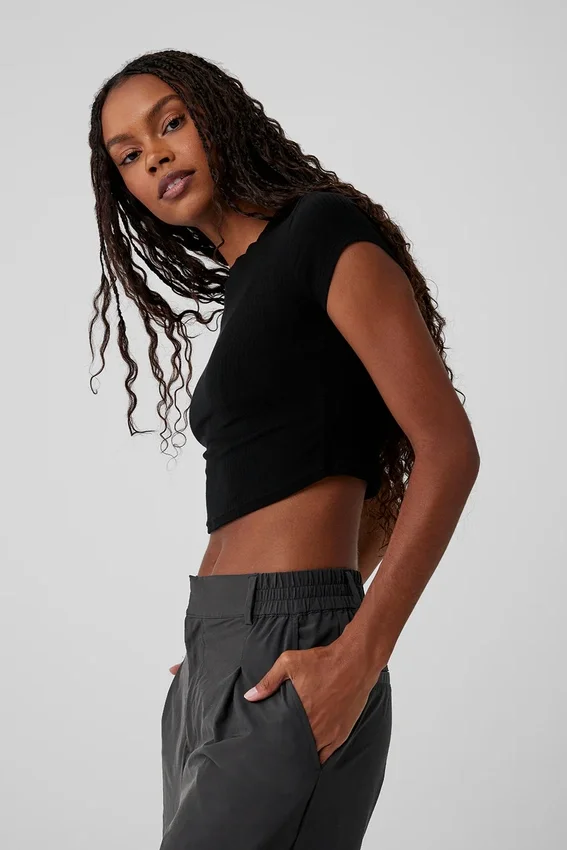 High-Waist Pursuit Trouser - Antraciet