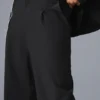 High-Waist Pursuit Trouser (Long) - Zwart
