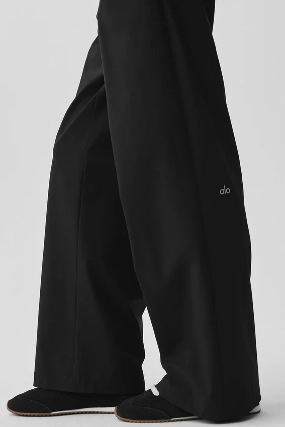 High-Waist Pursuit Trouser (Regular) - Zwart