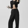 High-Waist Pursuit Trouser (Regular) - Zwart