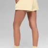 High-Waist Socialite-korte broek - Candlelight Yellow