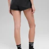 High-Waist Socialite-korte broek - Zwart