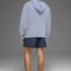 Hoodie van gebreide stof met textuur - Winter Frost