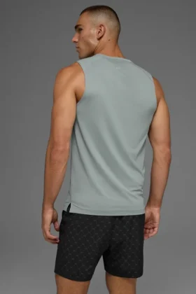 Idol Muscle Tank – Lunar Grey