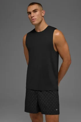 Idol Muscle Tank - Zwart