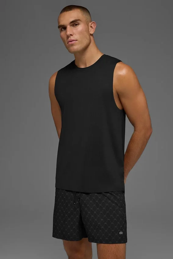 Idol Muscle Tank - Zwart