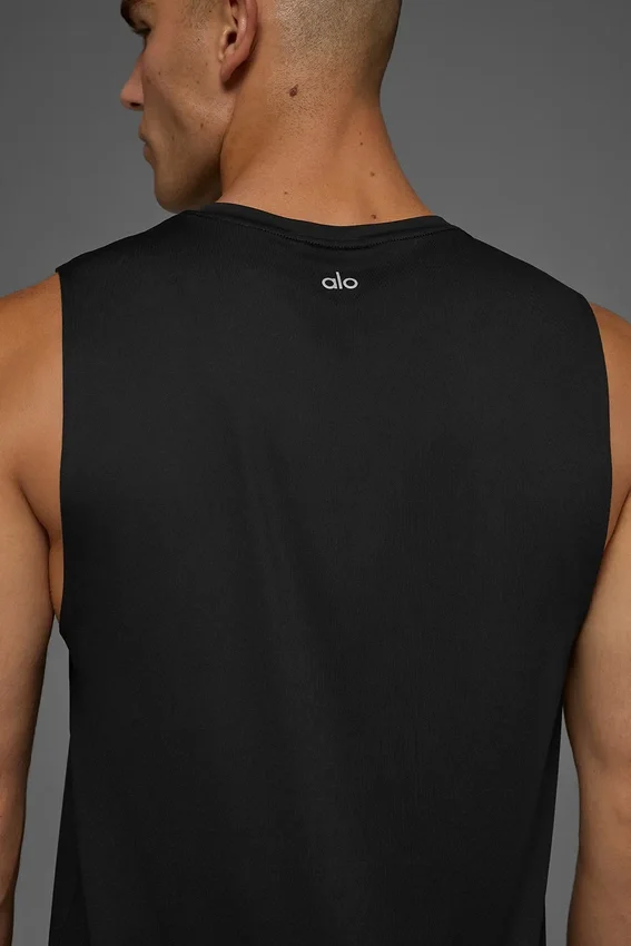 Idol Muscle Tank - Zwart