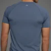 Idol T-shirt met ronde hals en korte mouwen - Bluestone