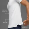Idol T-shirt met ronde hals en korte mouwen - White