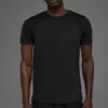Idol T-shirt met ronde hals en korte mouwen - Zwart