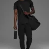 Idol T-shirt met ronde hals en korte mouwen - Zwart