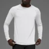 Idol T-shirt met ronde hals en lange mouwen - Wit