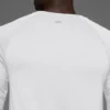 Idol T-shirt met ronde hals en lange mouwen - Wit