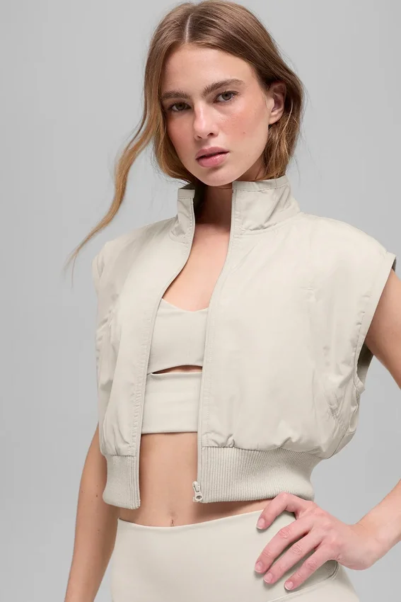 In Motion-gilet - Bone