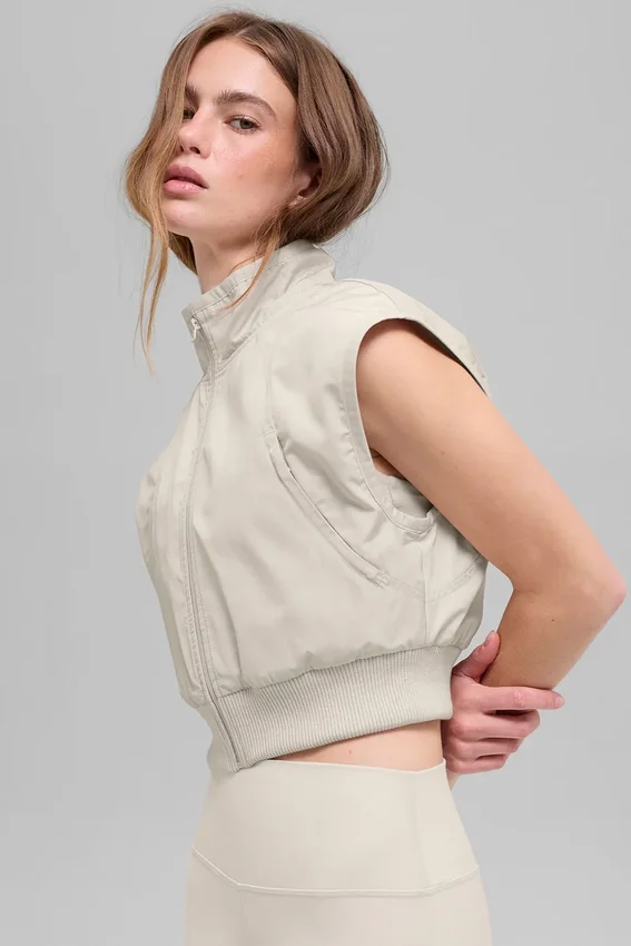 In Motion-gilet - Bone