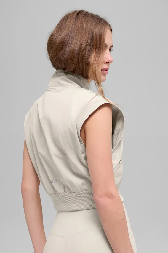 In Motion-gilet - Bone