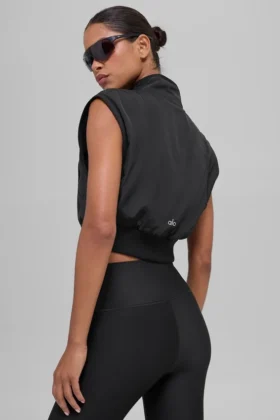In Motion-gilet – Zwart