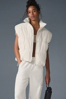 Incline gilet - ivoor
