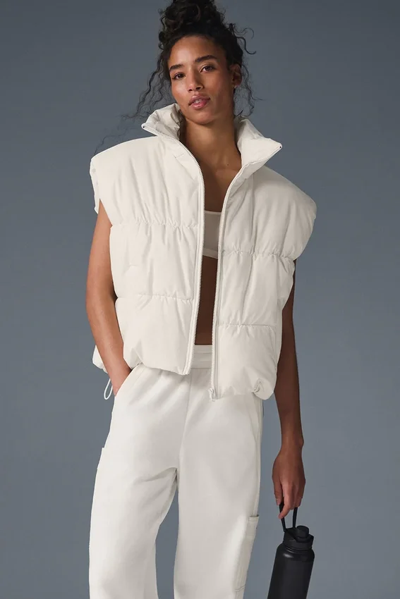 Incline gilet - ivoor