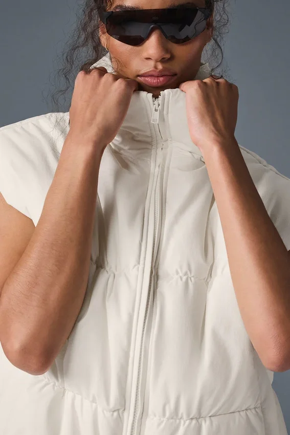 Incline gilet - ivoor