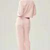 Kasjmier High-Waist Northstar-broek met rechte pijpen en hoge taille – Frosted Pink