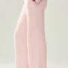 Kasjmier High-Waist Northstar-broek met rechte pijpen en hoge taille – Frosted Pink